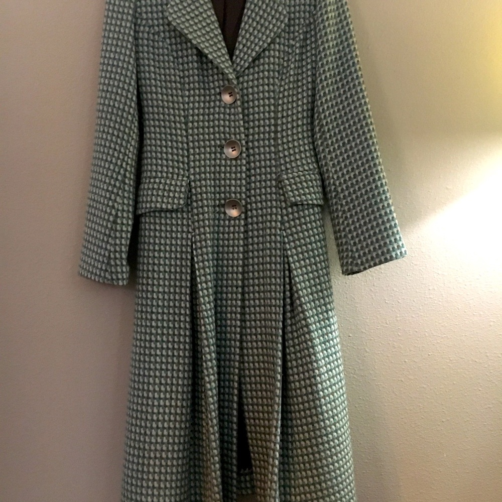 Vintage Kenzie Houndstooth Coat
